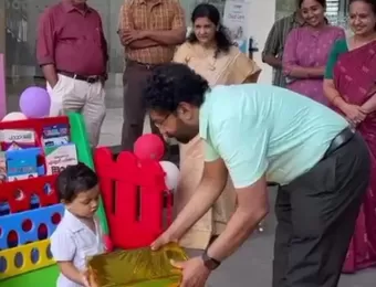 Inauguration of our new Kids Play