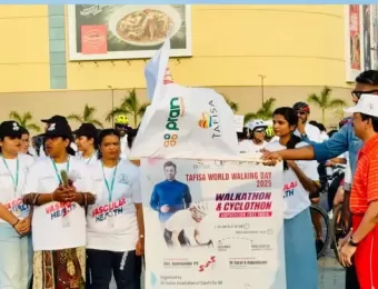 Walkathon & Cyclothon, Amputation free India
