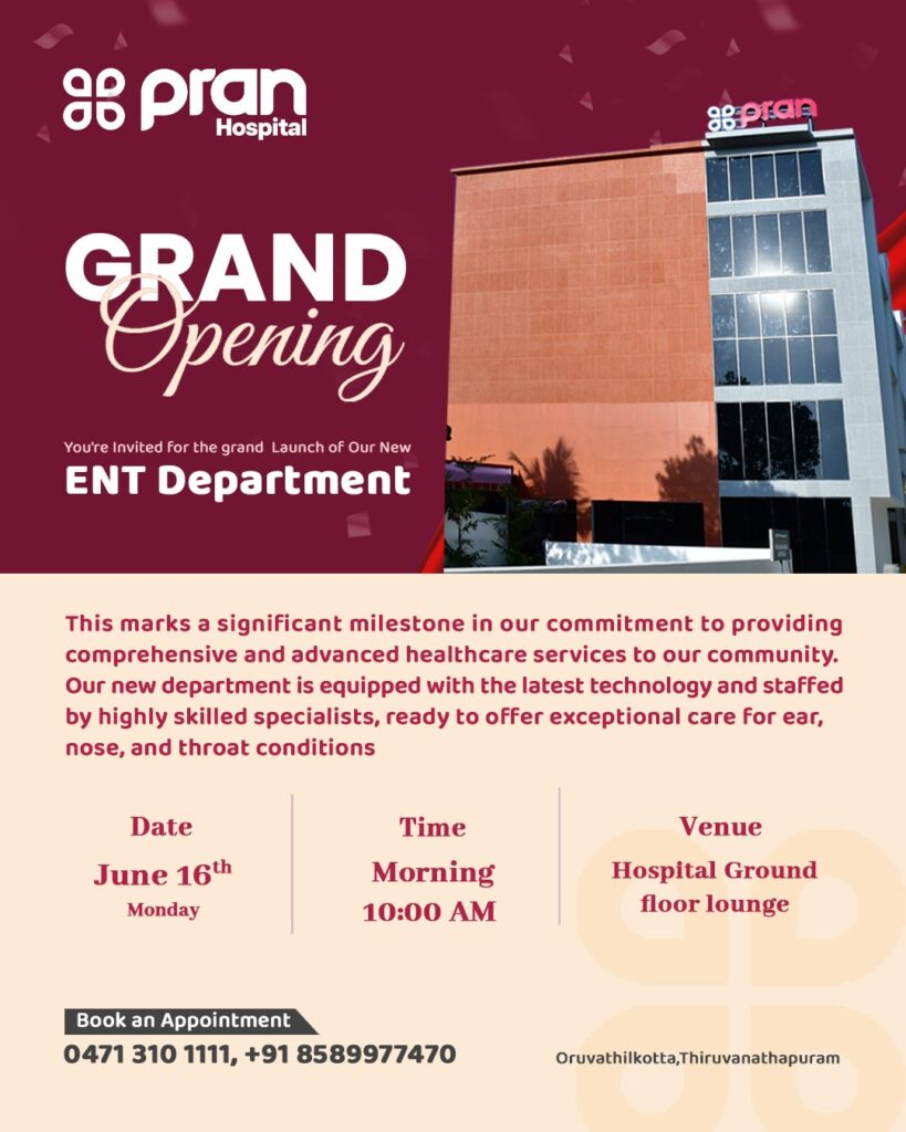 Grand Opening, Our New ENT Department